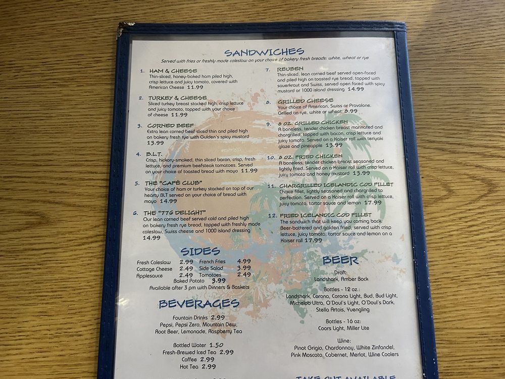 Cafe 776 Menu - Image 3