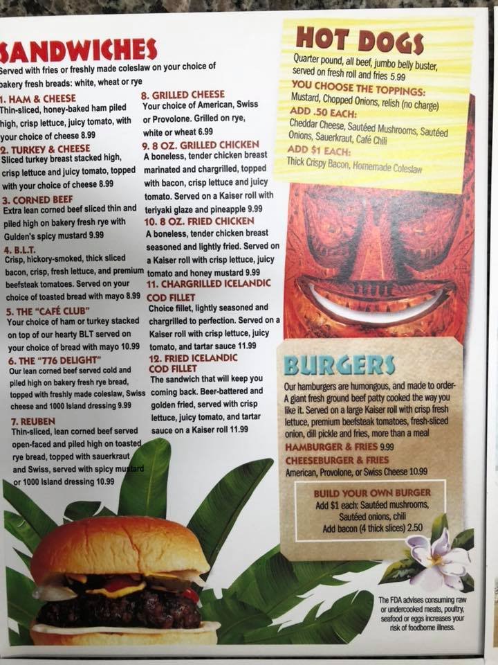 Cafe 776 Menu - Image 7